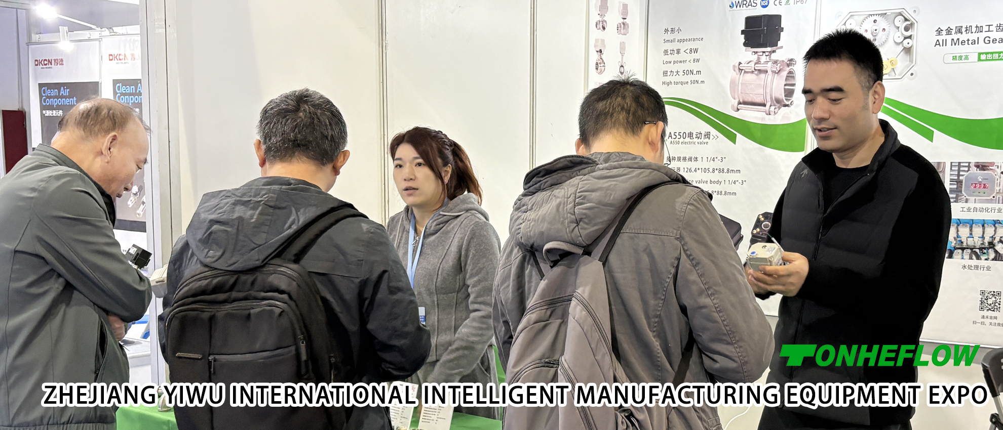 First Day of the Exhibition | TONHEFLOW Looks Forward to Meeting You at the 2025 Yiwu ME Expo 